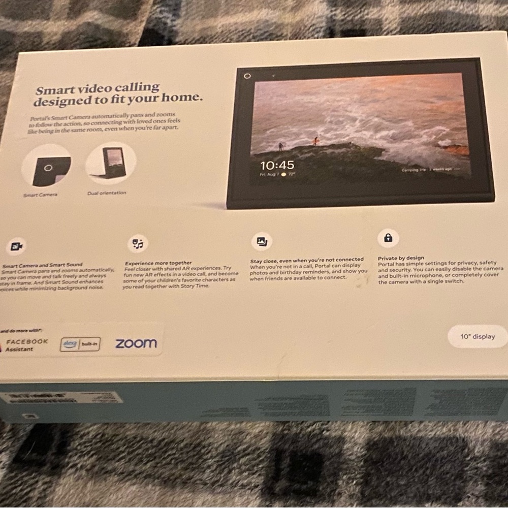 Portal Smart Video Calling Device - Black - Picture 2 of 5